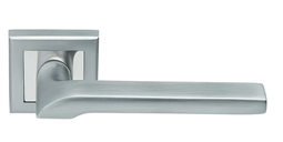 Дверная ручка Rucetti RAP 24-S SC/CP мат.хром/хром