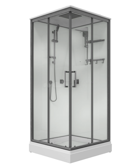 Душевая кабина Triton Рич-Графит М4 90*90А Щ0000080389