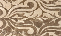 Декор для настенной плитки Gracia Ceramica Saloni brown 01 30*50 см