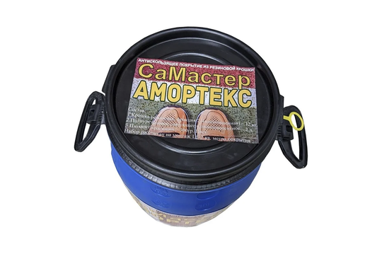 Набор из резиновой крошки Амортекс СаМастер Серый 0151