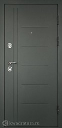Дверь входная металлическая Дверной континент СитиС 3К Венге