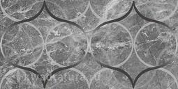 Декор для настенной плитки Laparet Crystal Resonanse серый 30*60 см