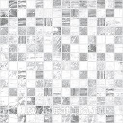 Мозаика для настенной плитки Laparet Extra серый + белый 30*30 см