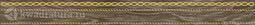 Бордюр для настенной плитки Laparet Genesis коричневый 6*60 см