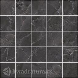 Мозаика для настенной плитки Laparet Olimpus чёрный MM34038 25*25 см