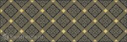 Декор для настенной плитки Laparet Royal чёрный ADB48360045 20*60 см