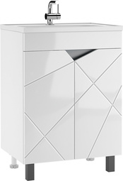 Тумба напольная ViMark  Villy 50 с умывальником COMO 50