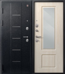 Дверь входная металлическая Центурион V-04 Чёрный муар - Седой дуб