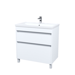 Тумба с умывальником напольная 80 см, белая Zodiac, IDDIS, ZDX80WFi95K