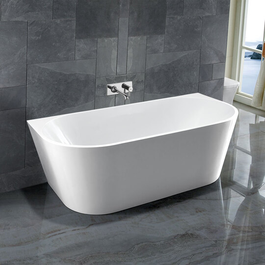 Акриловая ванна Vincea VBT-421-1700, 170*80 см, цвет белый, слив-перелив в комплекте