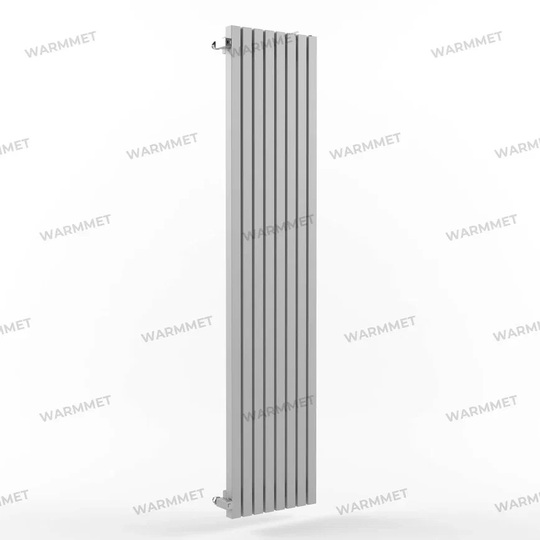 Трубчатый вертикальный радиатор WARMMET Cube V 8 секций, высота 750,ширина 390 серый