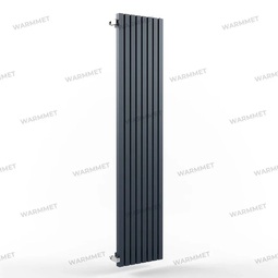 Трубчатый вертикальный радиатор WARMMET Cube V 8 секций, высота 750,ширина 390 синий