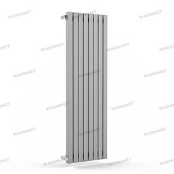 Трубчатый вертикальный радиатор WARMMET Power 60 V 8 секций, высота 750, ширина 620 серый