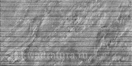 Декор для настенной плитки Береза Керамика Борнео 3 серый полоска 30*60 см BL-БОРН/600/300/Д3